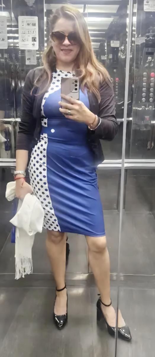 Office to Party Midi Dress Women Amazing Elegant Stretchy Bodycon Pencil Skirt