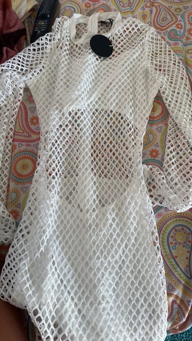 Semi-Sheer Mesh Minin Dress Party Alluring Bodycon Fit Formal