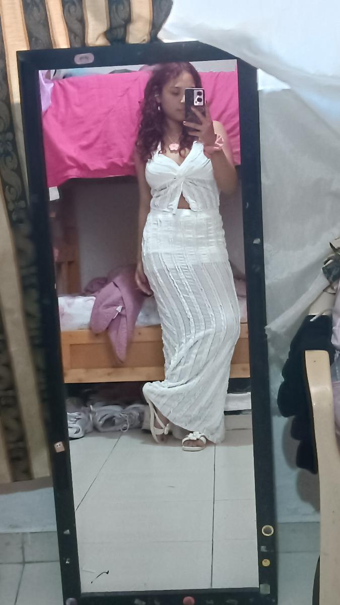 Mermaid Maxi Dress Set Women Elegant Charming Two‑Piece