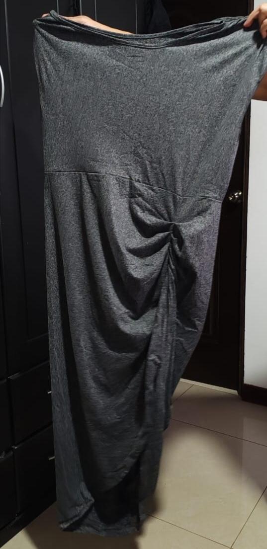 Slim Fit Curve Maxi Dress Waist