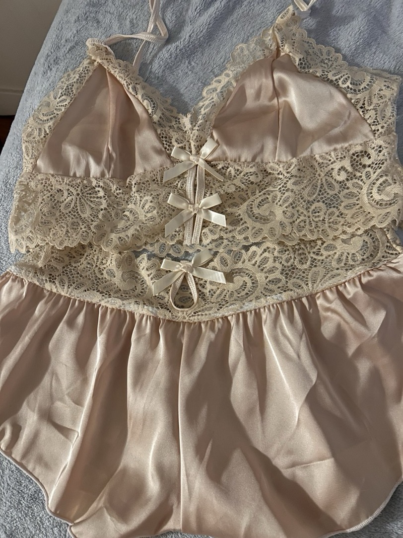 2pcs Women Shorts & Bra Set Summer Alluring Pajama Set