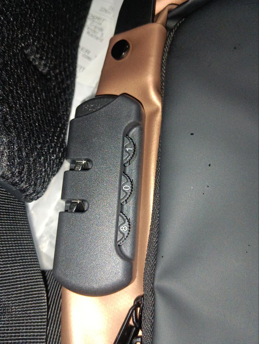 Anti-Theft Password Lock Chest Bag Men Amazing Durable Fabric