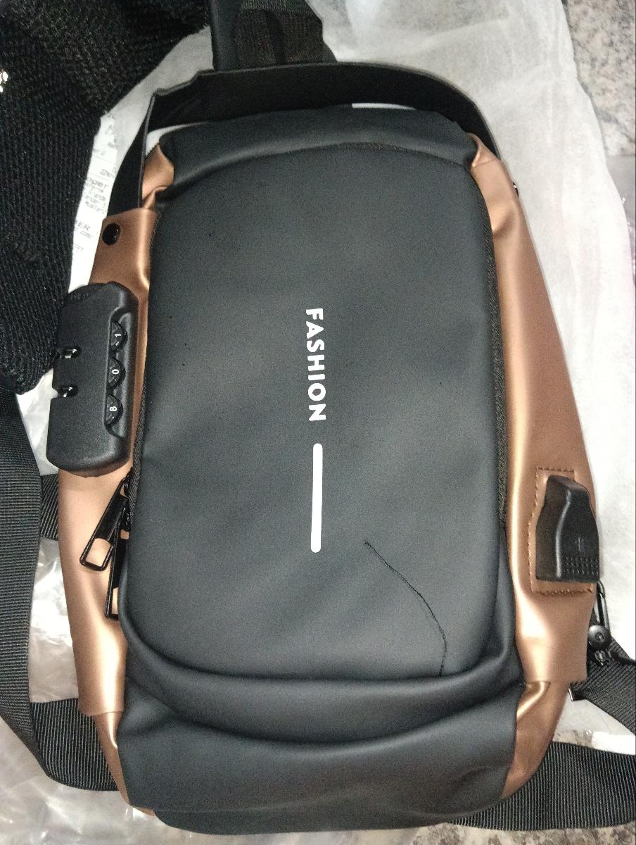 Anti-Theft Password Lock Chest Bag Men Amazing Durable Fabric