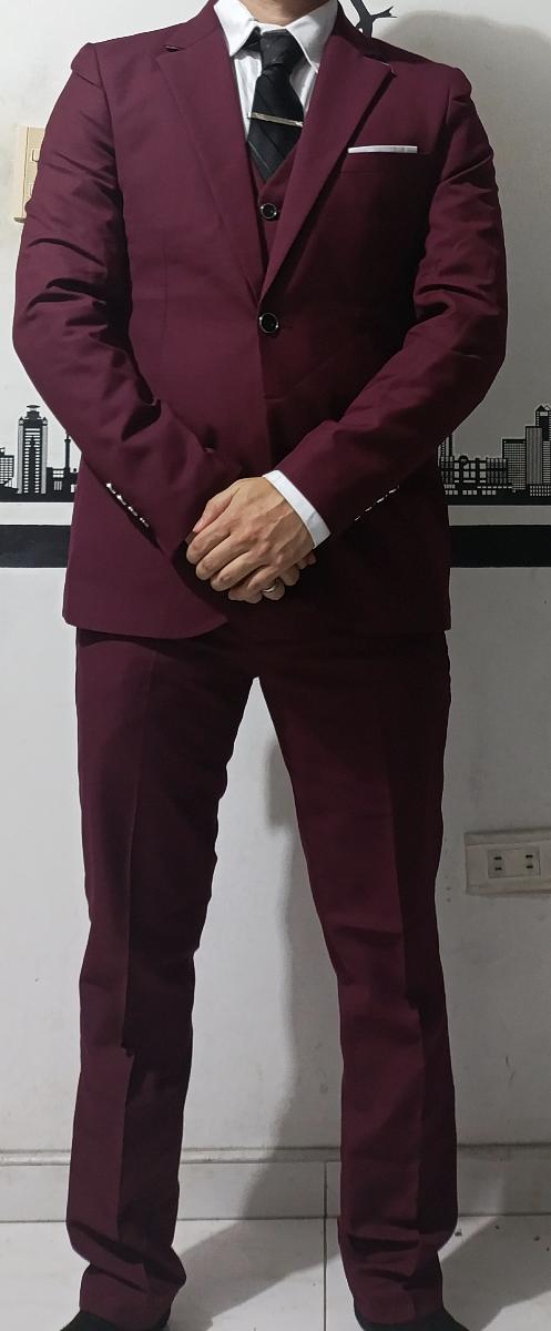 Men High-End Three-Piece Suit Set Big and Tall