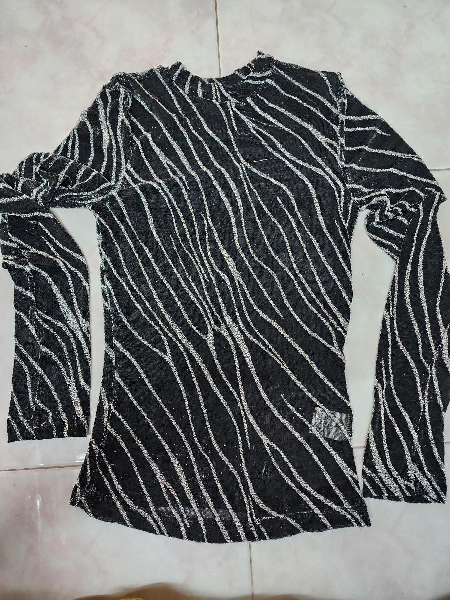 Stylish Blouse Women Fashion Mesh in Silvery Tones a Dazzling chic