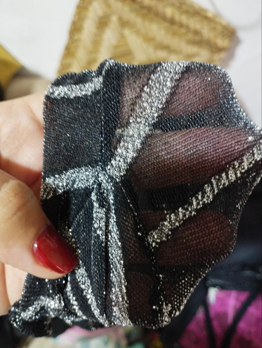 Stylish Blouse Women Fashion Mesh in Silvery Tones a Dazzling chic