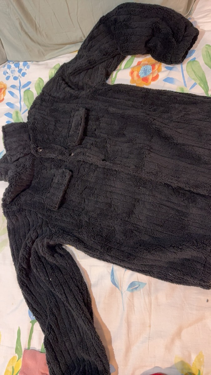 Men Winter Plush Jacket with Luxurious Collar & Soft