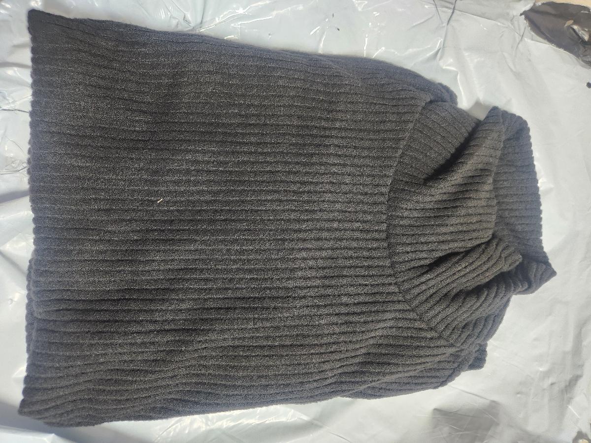 Men Long Sleeve Sweater Comfortable High Neck Knit Casual