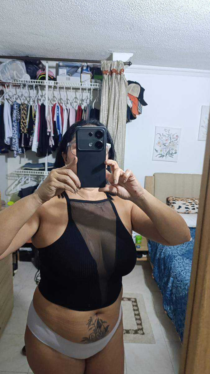 Mesh Tank Top Mesh Panel Camisole