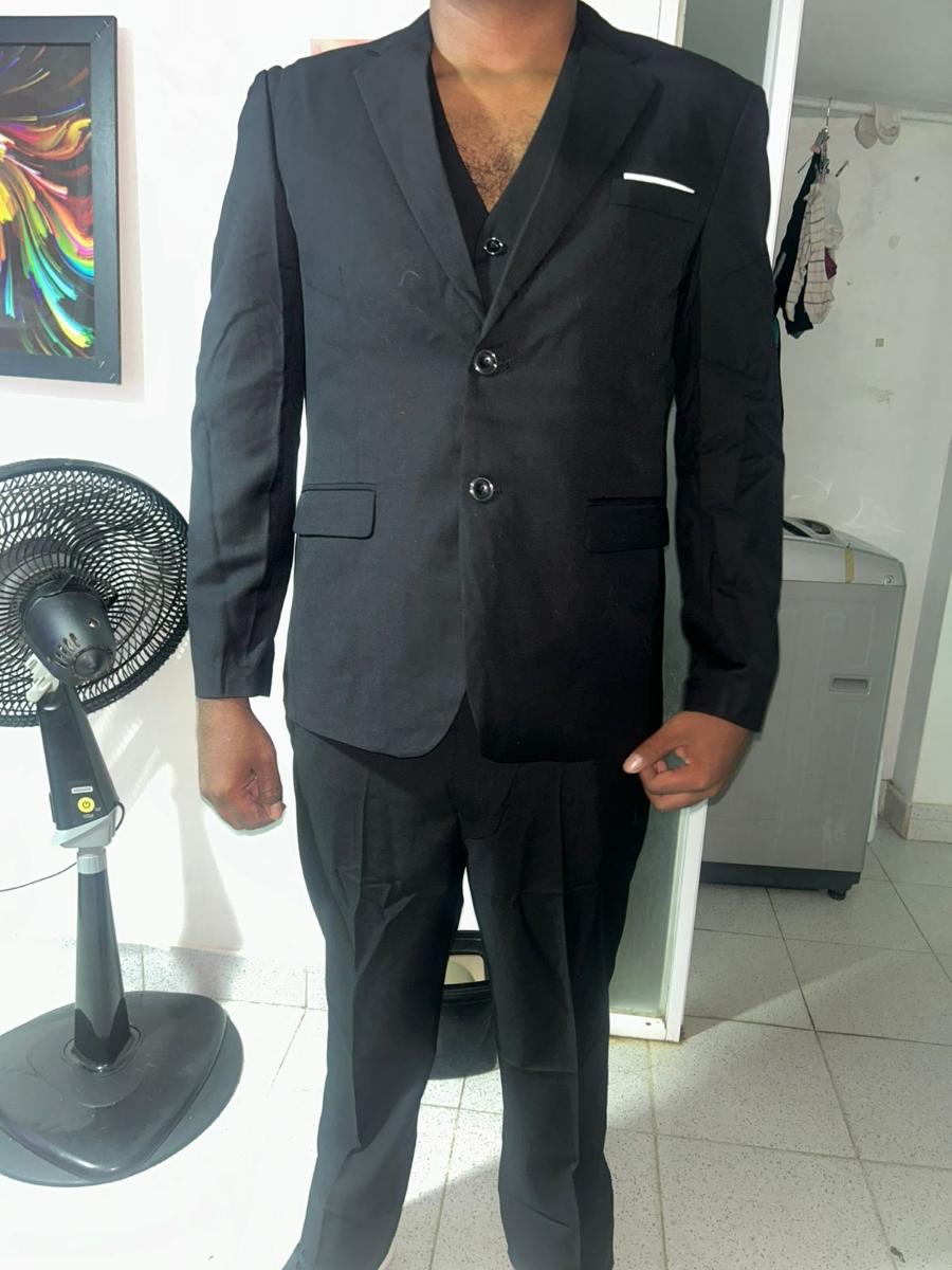 Men High-End Three-Piece Suit Set Big and Tall