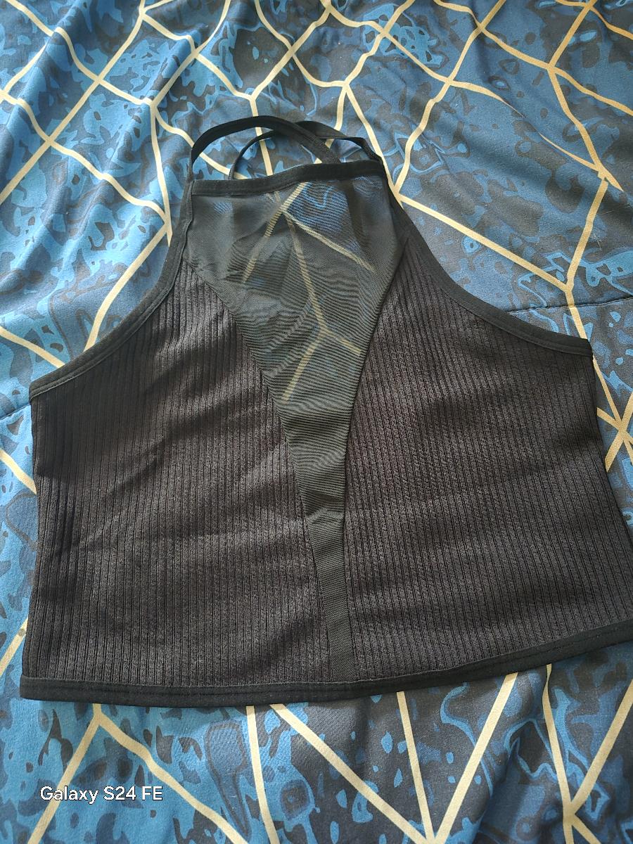 Mesh Tank Top Mesh Panel Camisole