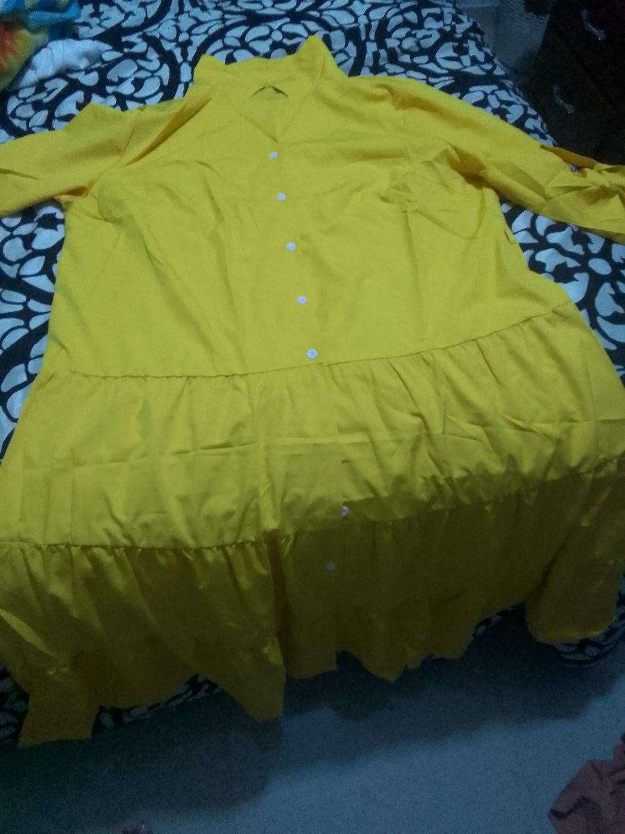 Solid Color Polo Maxi Dress with Belt Plus Size