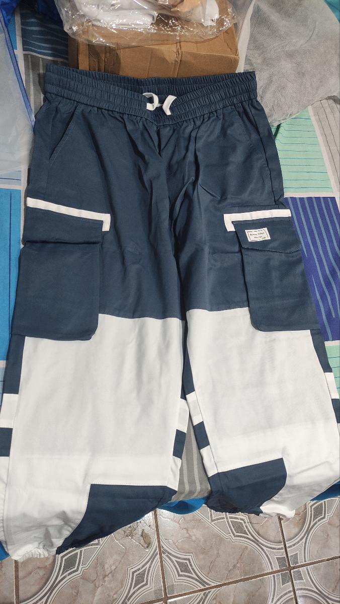 Multi-Pocket Men Cargo Pants Design Men Casual Mid-Waist Joggers