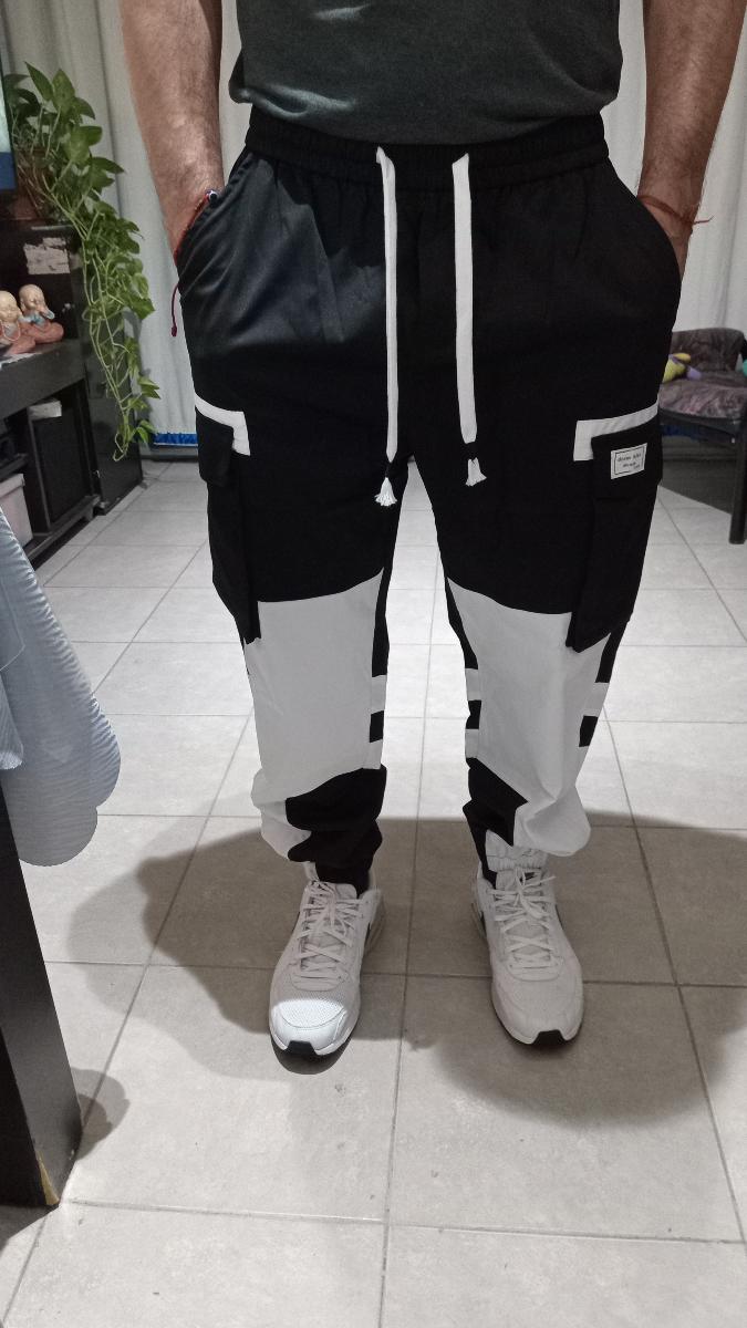 Multi-Pocket Men Cargo Pants Design Men Casual Mid-Waist Joggers