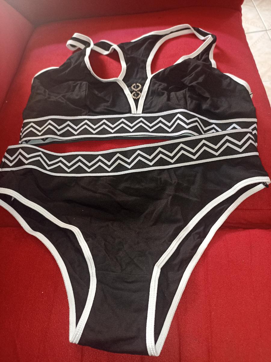 Bikini Set Bra and Panty Full-Body Matching Low-Rise