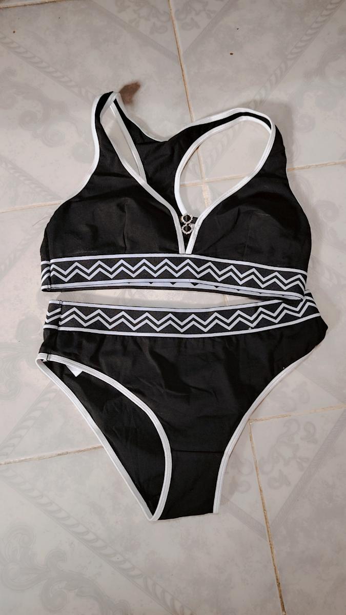 Bikini Set Bra and Panty Full-Body Matching Low-Rise