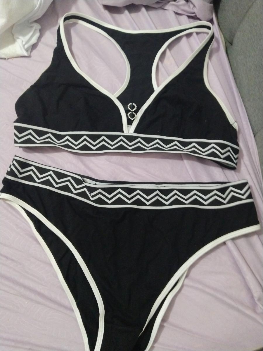 Bikini Set Bra and Panty Full-Body Matching Low-Rise