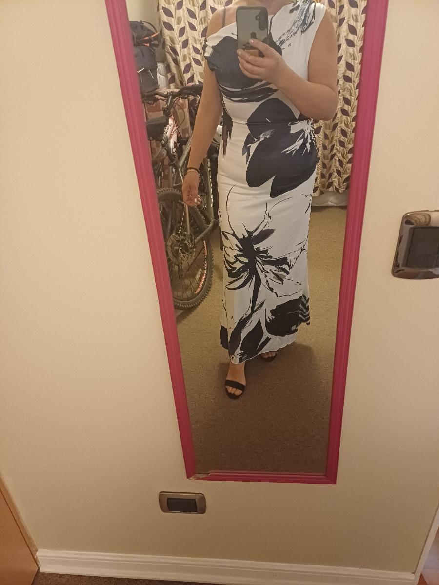 Floral Mermaid Maxi Dress Elegant Women Captivating Floral Print