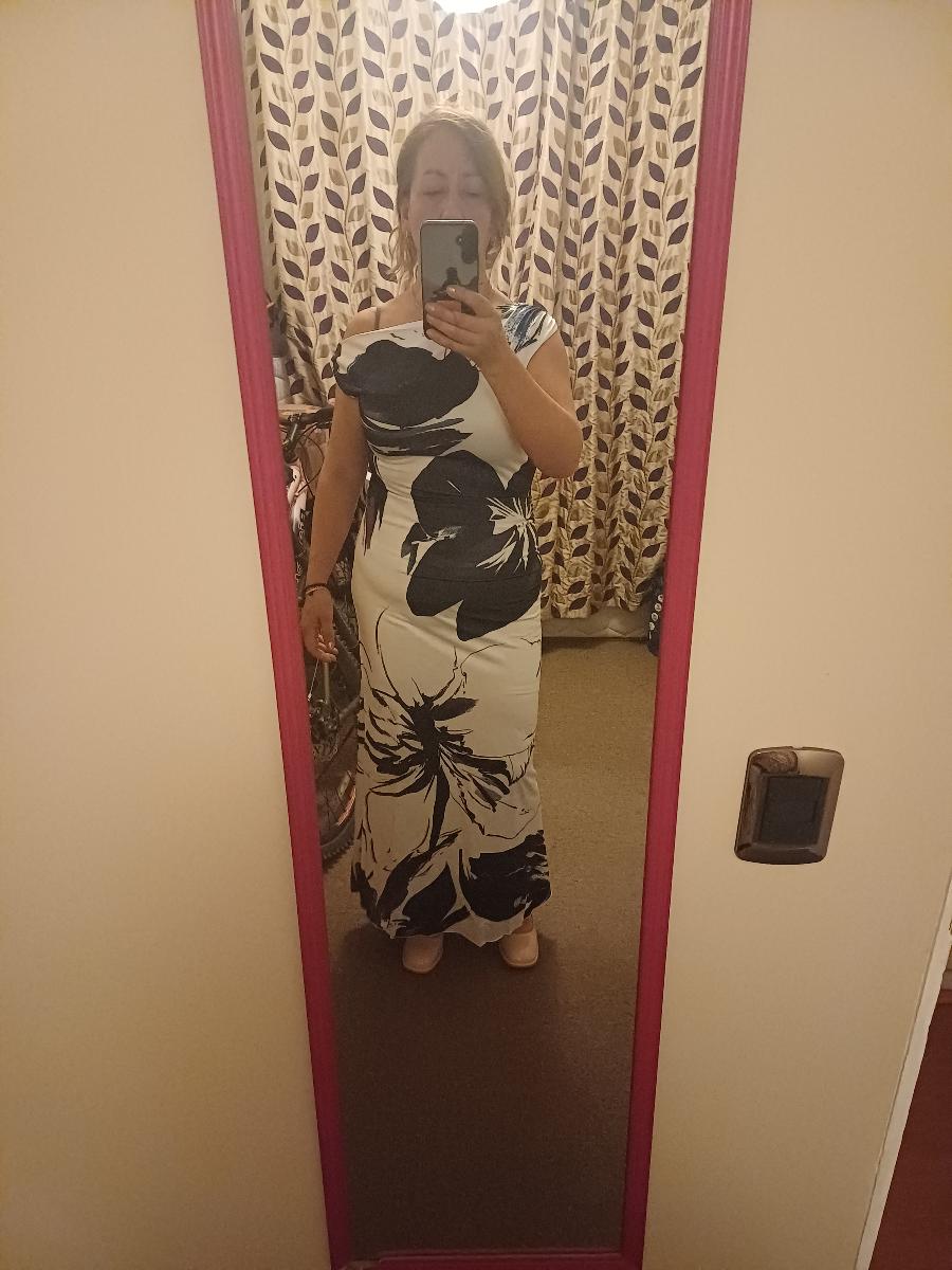 Floral Mermaid Maxi Dress Elegant Women Captivating Floral Print