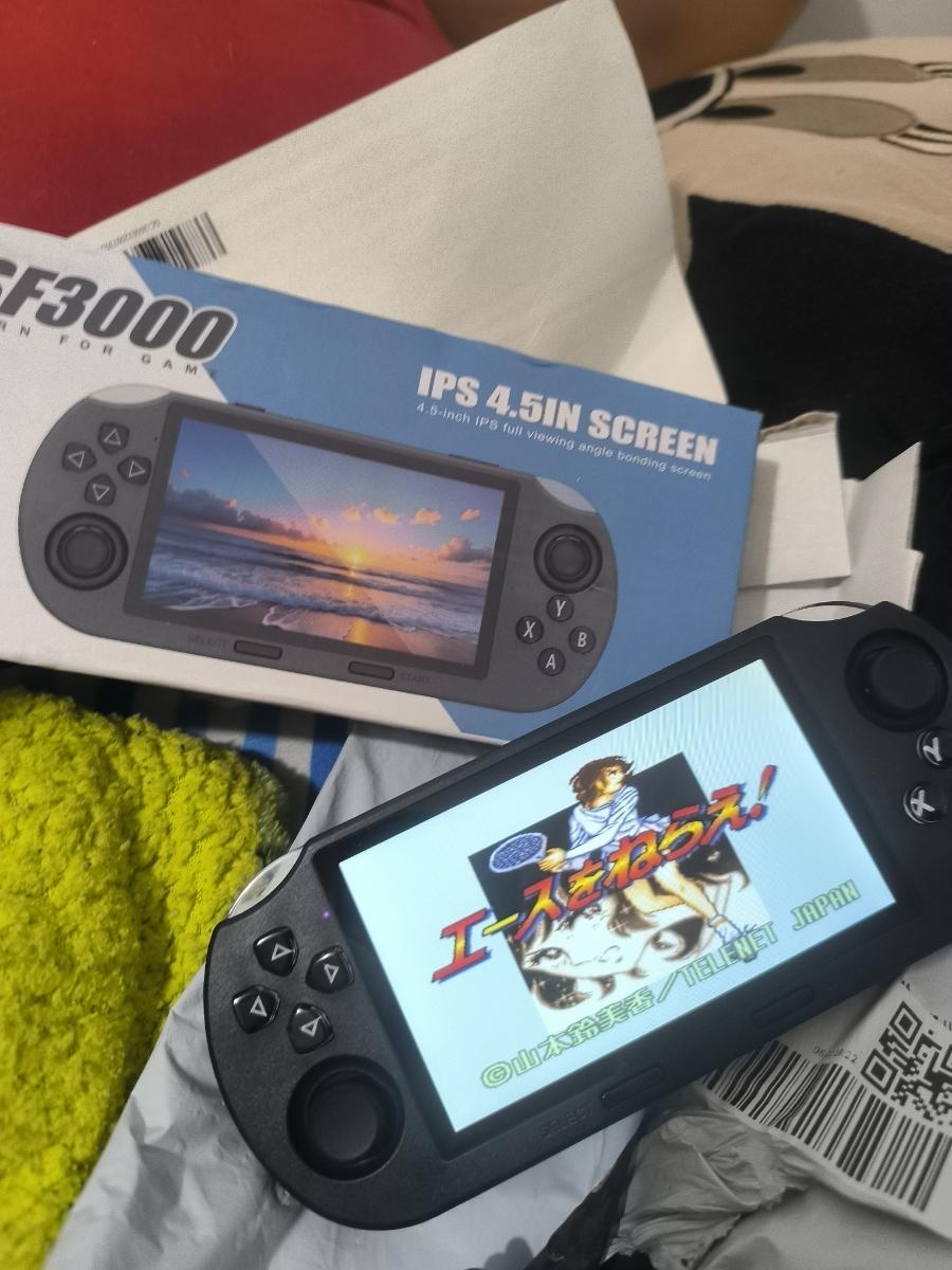 SF3000 Vintage Handheld Game Console – 3.5-Inch IPS Screen, Linux System and 64GB Storage photo review