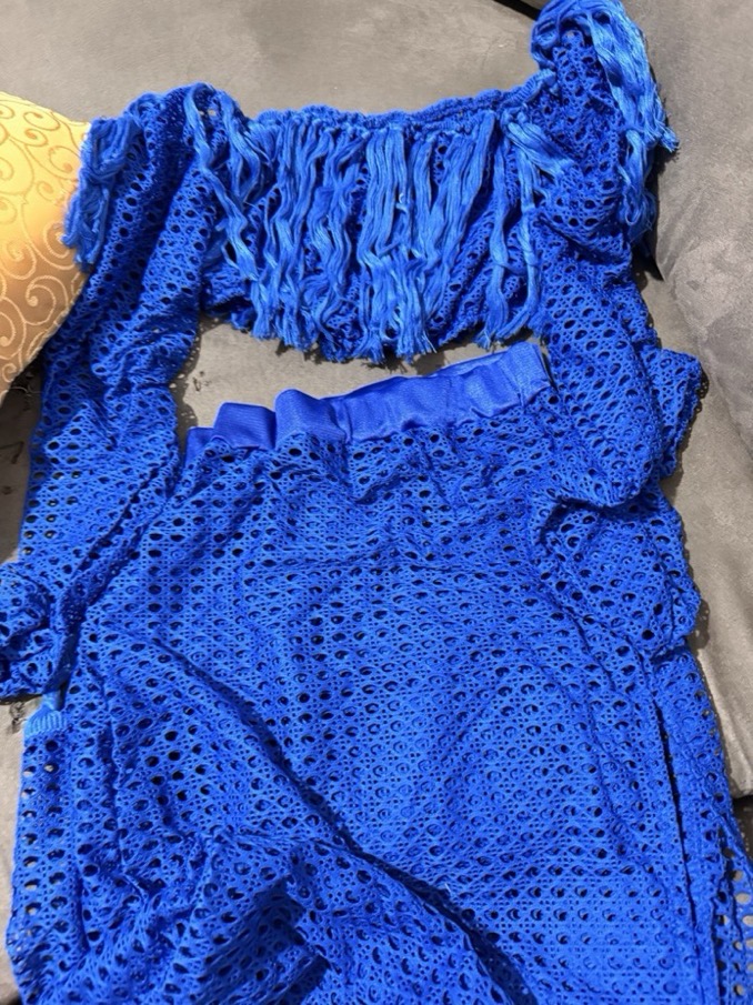 Command Attention 2-Piece Set in This Summer Hollow Mesh