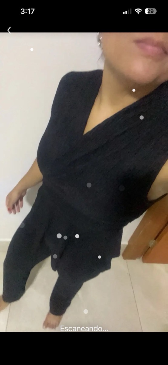 Wide-Leg Pants Two-Piece Set Elegant Women Alluring V-Neck