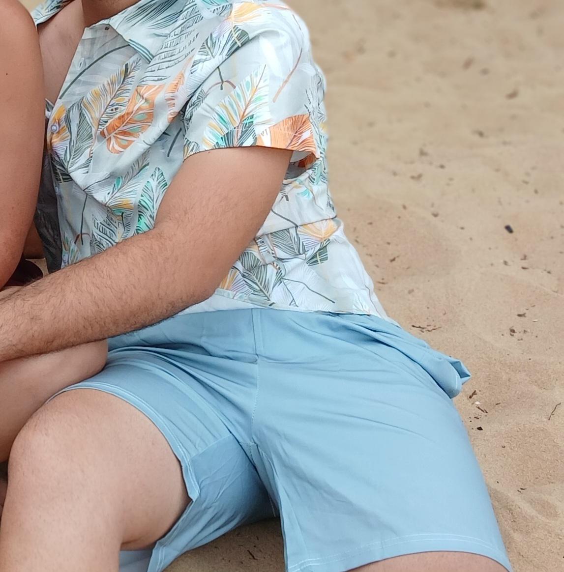 Hawaiian Print T-Shirt and Shorts Set of Two Casual Summer Outfits for Men