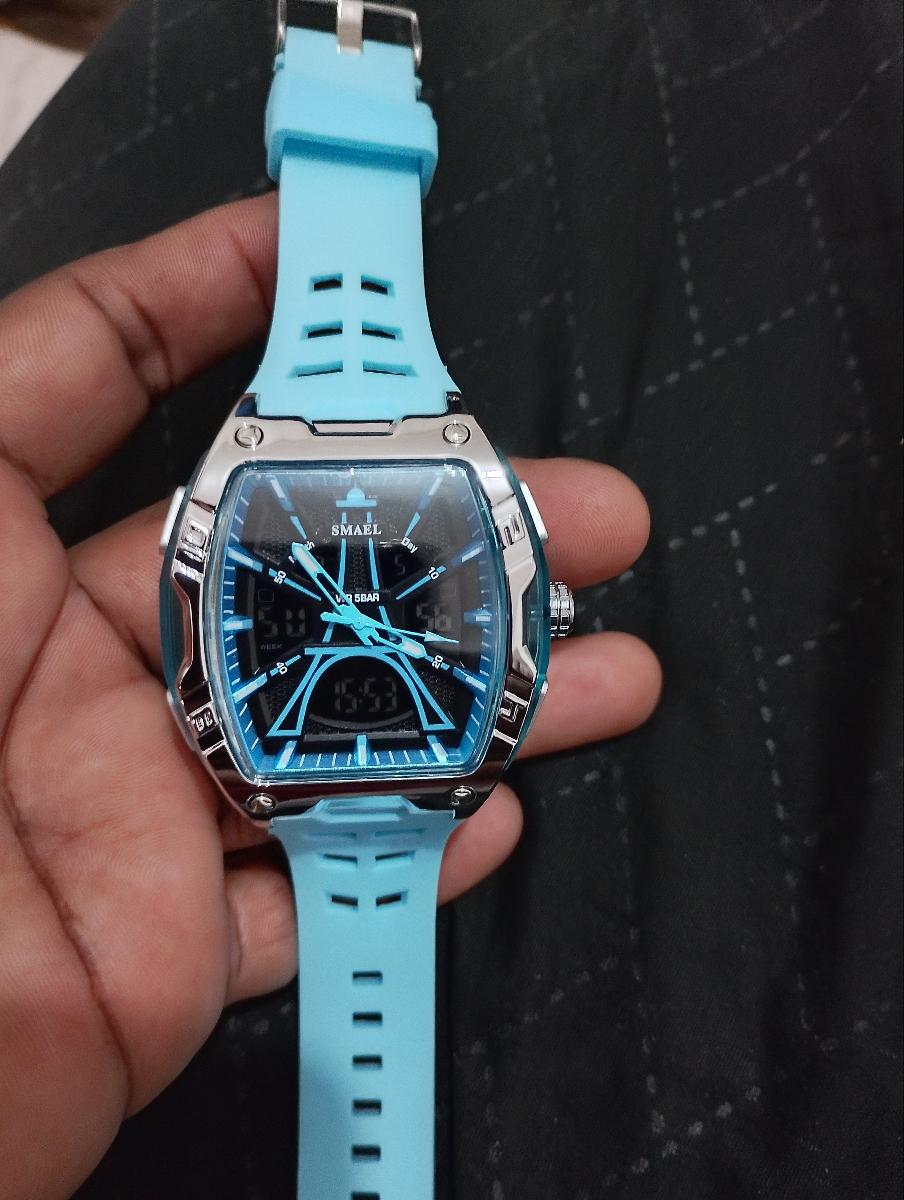 Foto real del reloj en uso diario